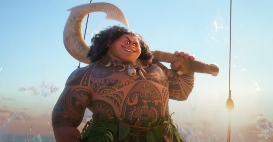 Image from Moana 2 Disney trailer